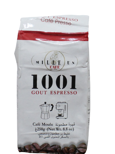 MILLE UN 1001 café 250 gf