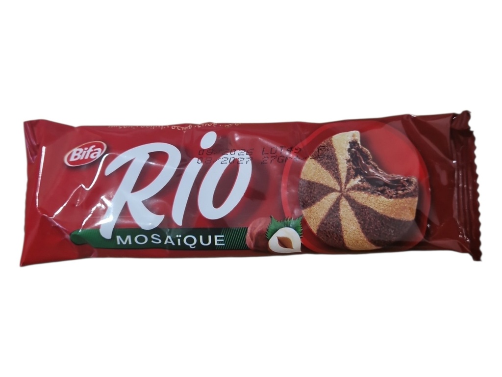 BIFA mosaique biscuit noisettes *3ps