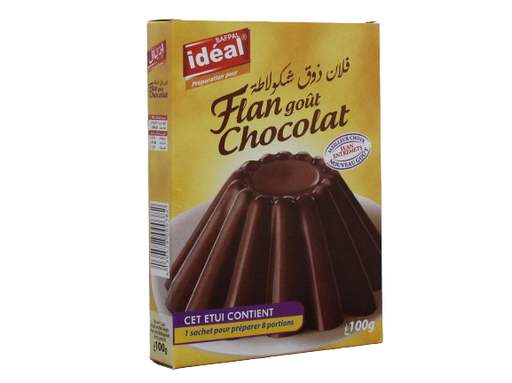 IDEAL flan chocolat 100g