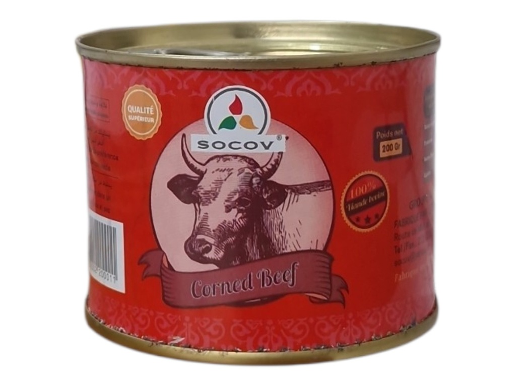 SOCOV corned beuf 200grs