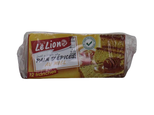 LE LION pain d'épices au miel 250g