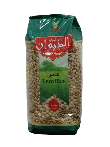 EL DIWANE lentilles 500grs