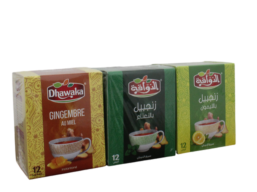 DHAWAKA gingembre a la monthe et miel