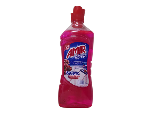 AMIR  lave sol senteur rose 1l