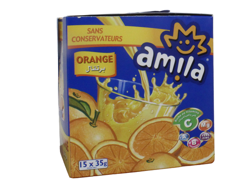 AMILA  jus en poudre orange 15g