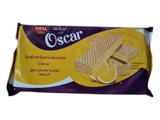 OSCAR gaufrette citron