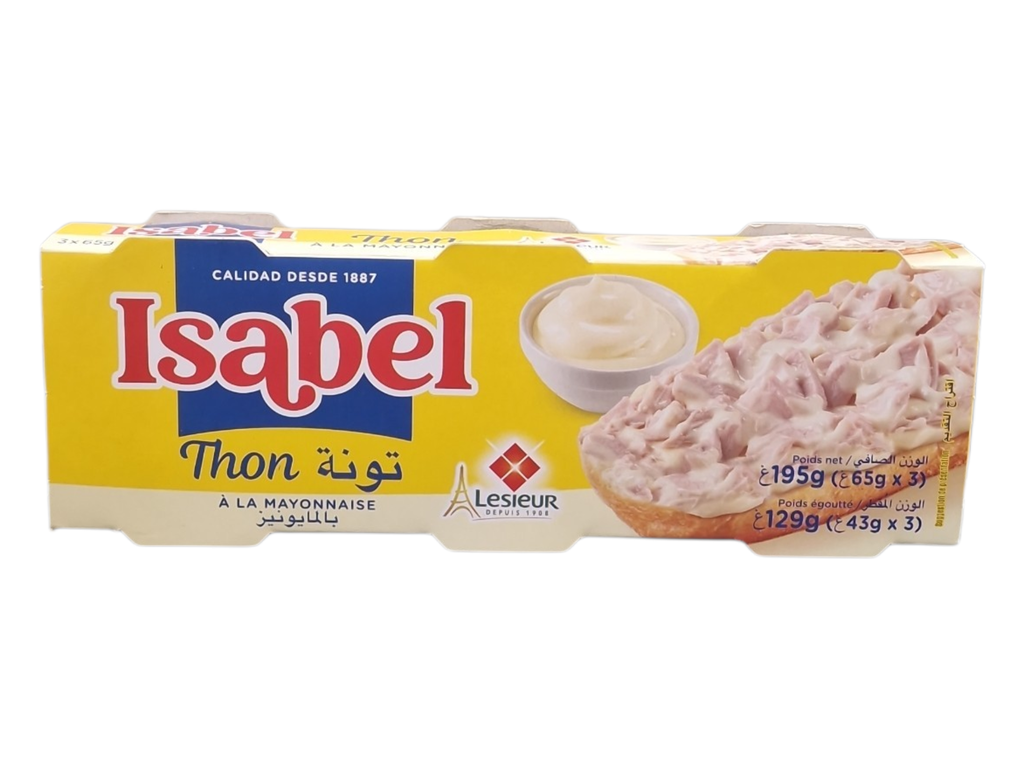ISABEL thon a la sauce mayonnaise 65g*3