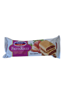 BAKERS LILY biscuit fraise rolls 125g