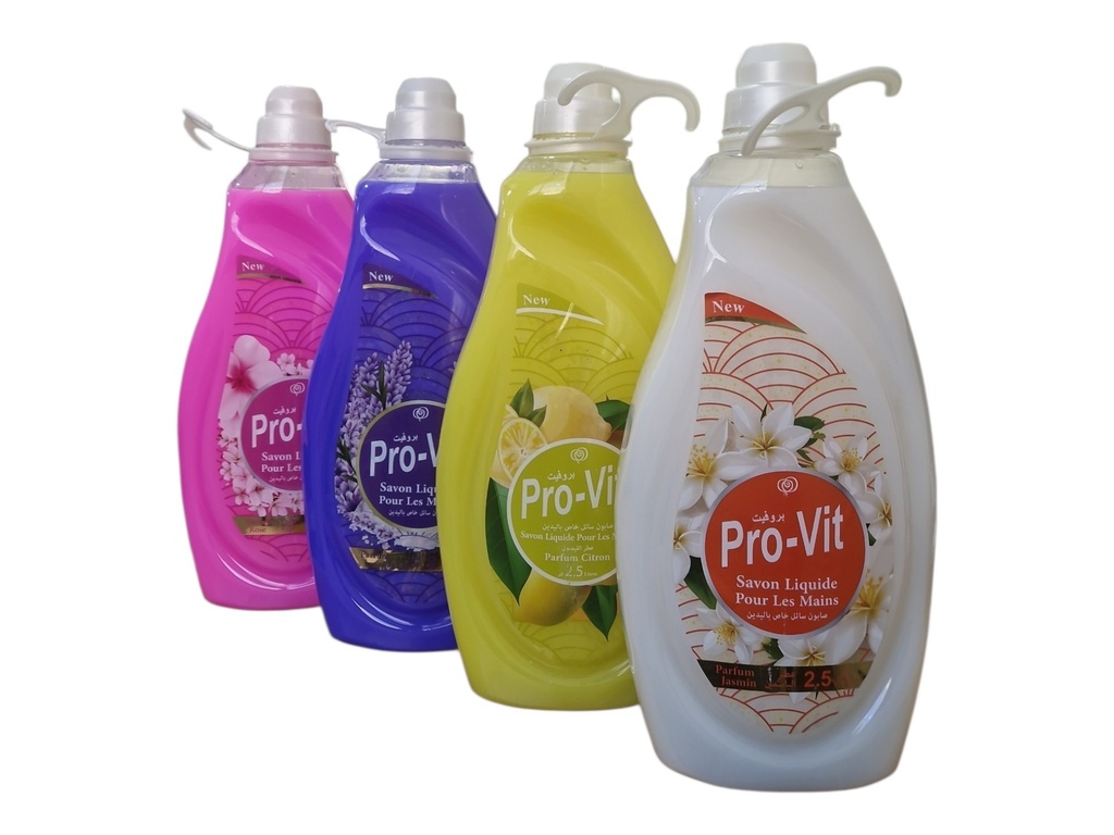 PROVIT savon liquide pour les mains rose 2.5l