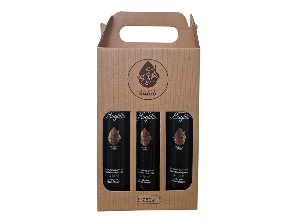 BAGHLIA huile d'olive extra coffret *3 25cl