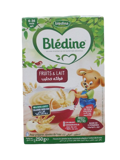 BLEDINE farine fruits & lait  200 g
