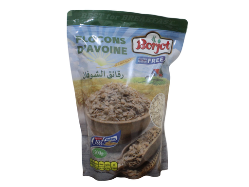 BORJOT flacons d'avoine 500g