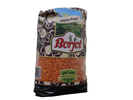 BORJOT lentilles rouges 1kg