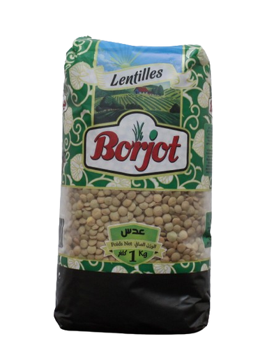 BORJOT lentilles 1 kg