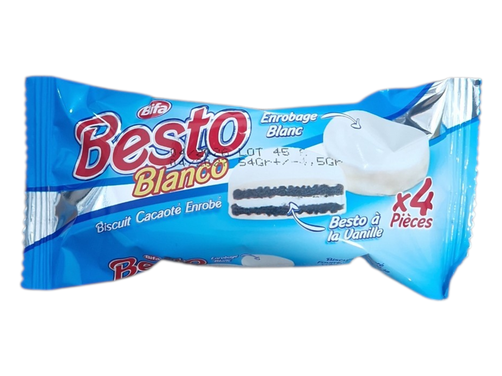 BESTO blanco biscuit *4p