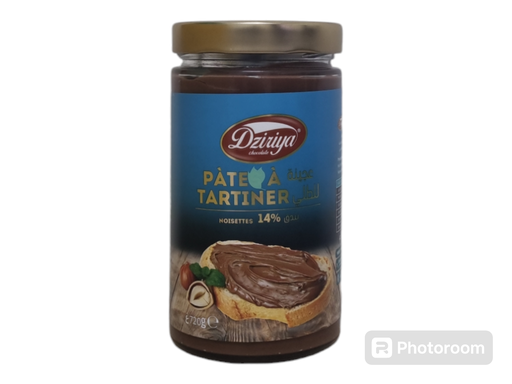 DZIRIYA pate a tartiner lait 720g