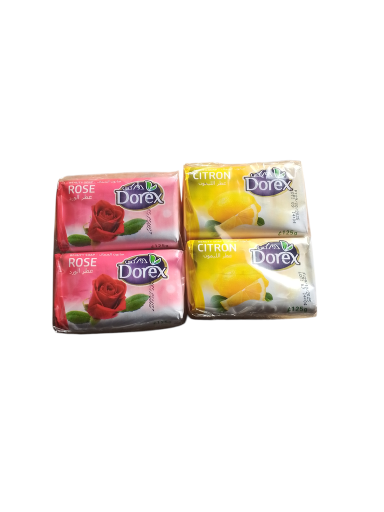 DOREX savon nouveau 125g8*4