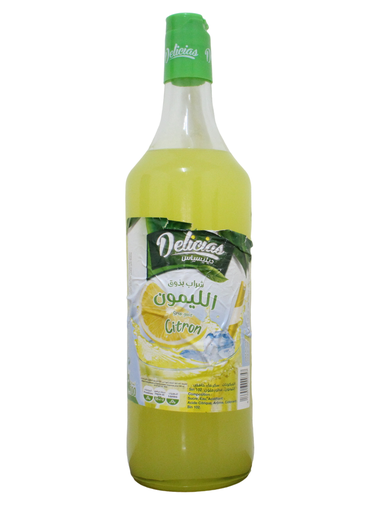 DELICIAS sirop citron1l