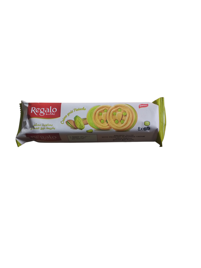 REGALO biscuit pistache *8p 75g