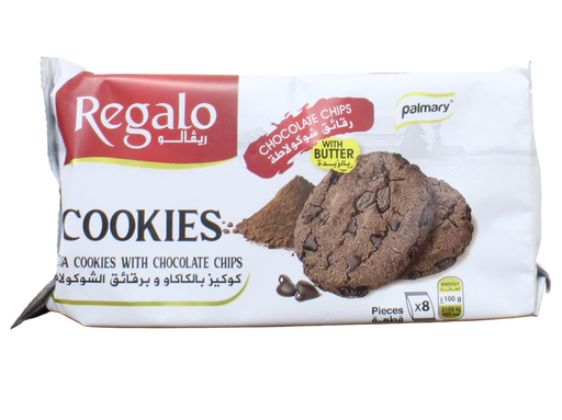 REGALO cookies au cacao et pépites de chocolat