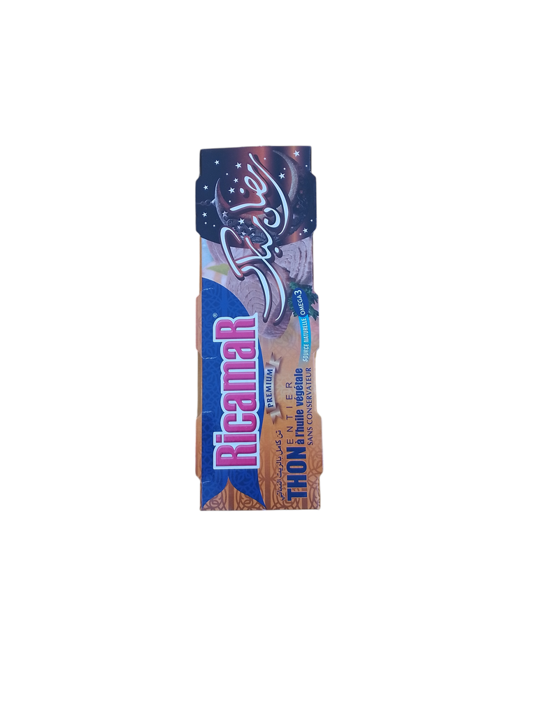RICAMAR thon à l'huile végétale 65g