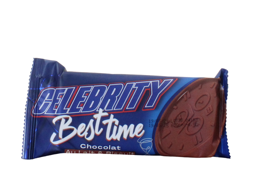 CELEBRITY best time biscuit noir 4ps