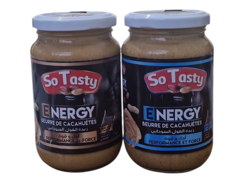 SO TASTY beurre de cacahuètes energy 350g