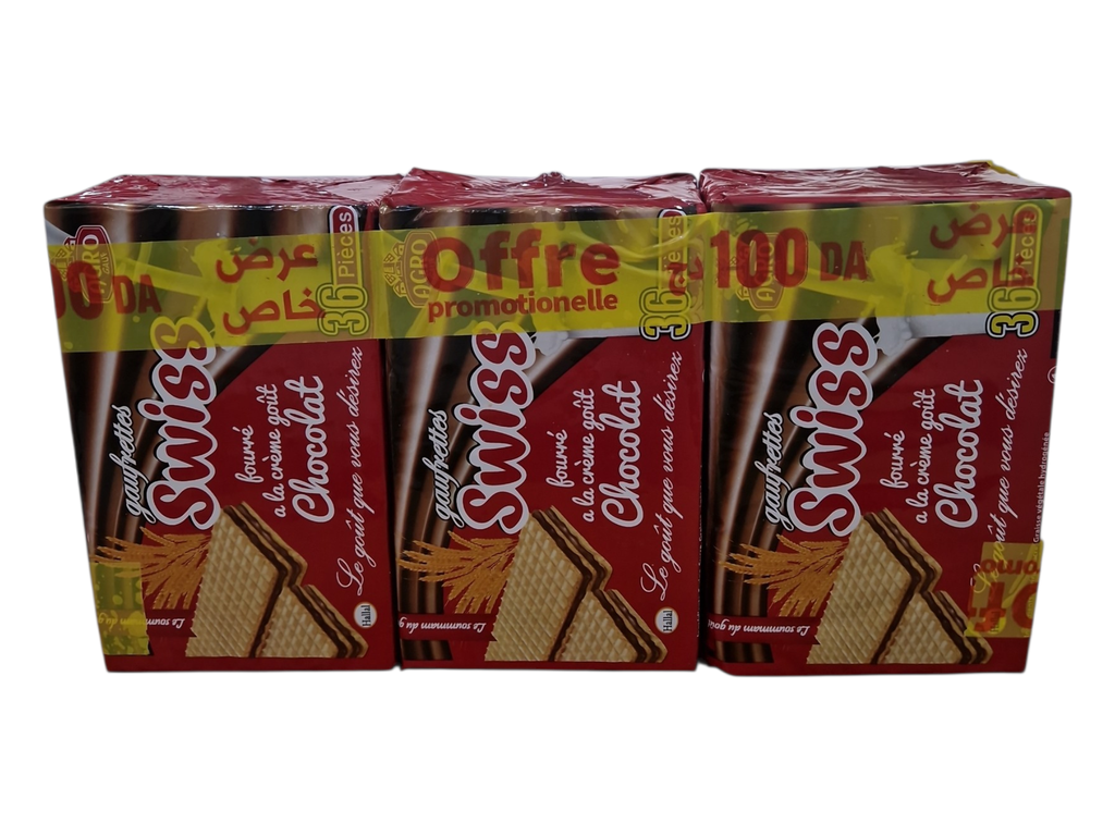 SWISS gaufrette promo *3