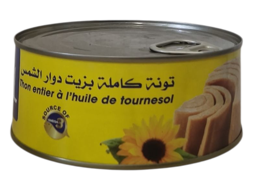 SIDI AHMED thon entier a l'huile de tornesol 900g