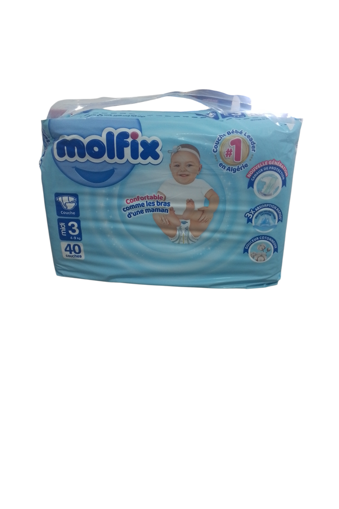 MOLFIX couche bébé n°3 valise