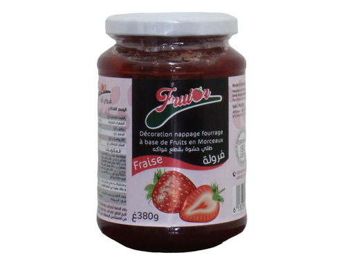FRUIOR fourrage nappage fraise 380g
