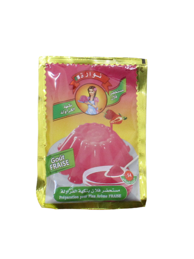 NOUARA flan fraise 56g