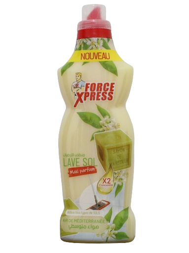 FORCE XPRESS lave sol air de méditerranée 1 l