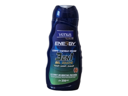 VENUS gel douche homme 3en1 240ml