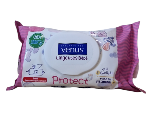 VENUS lingettes bébé 72p
