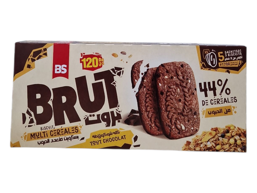 QAADA brut biscuit tout chocolat 170g
