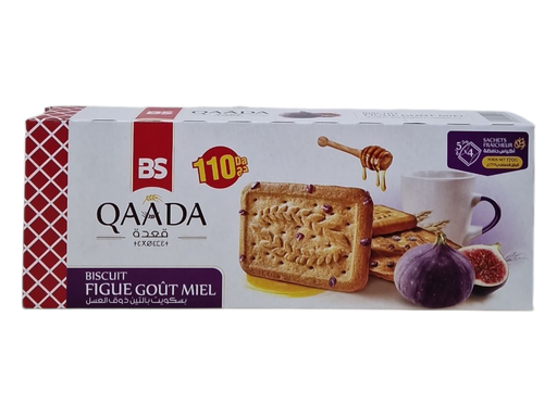 QAADA biscuit figue gout meil 180g