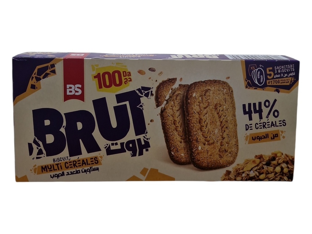 QAADA brut biscuit melti cereales 170g