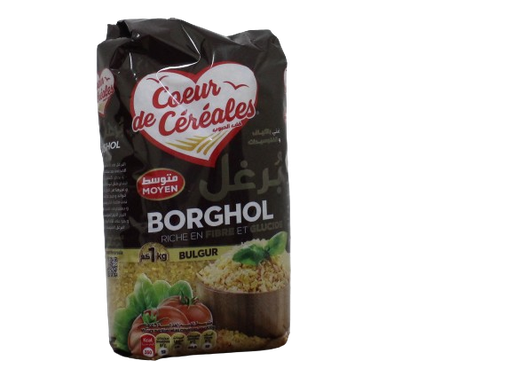 COEUR DE CEREALES borghol moyen 1kg
