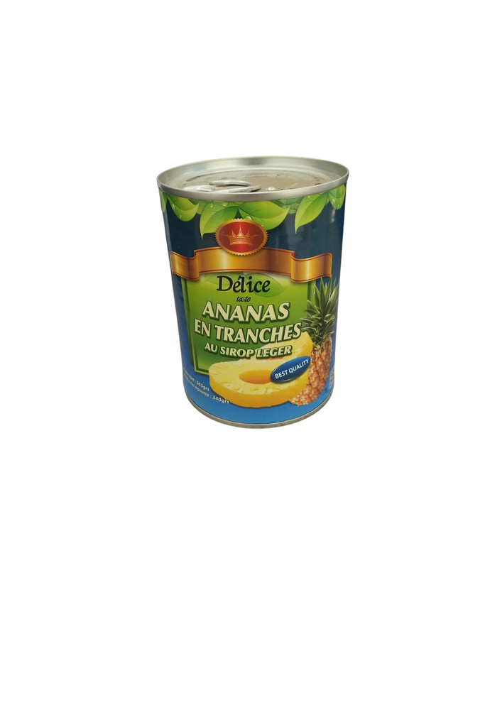 Delice ananas en tranches 565 gr