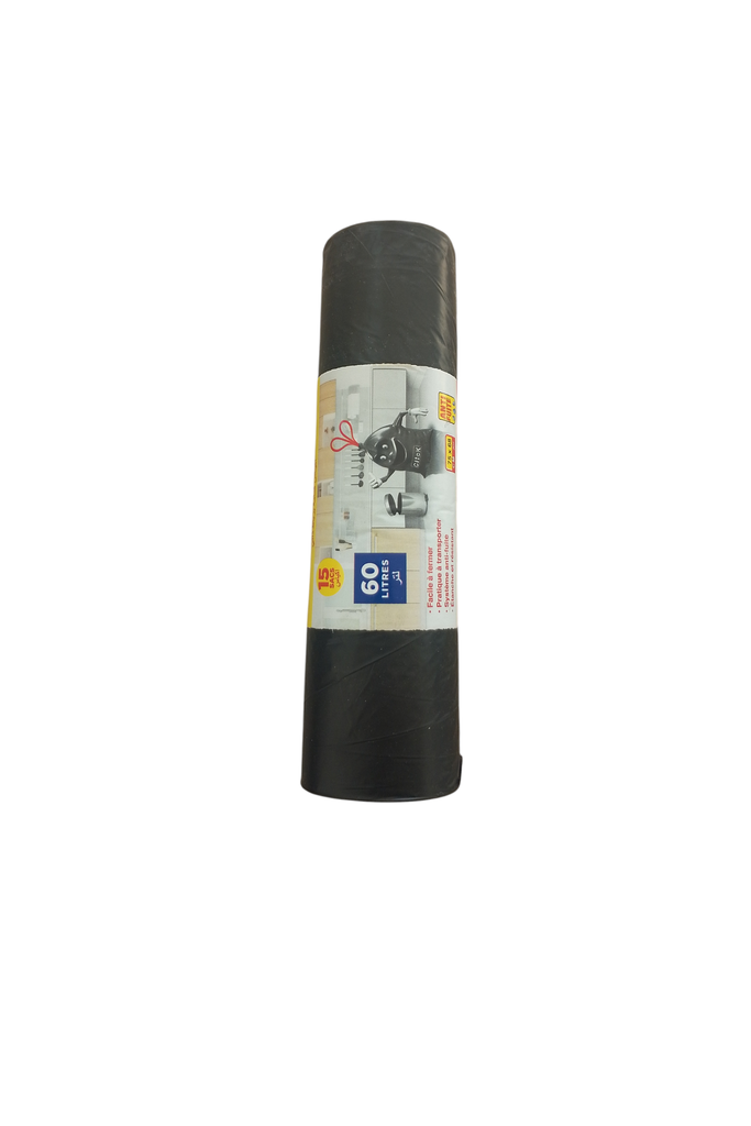 CLICK sacs poubelles 60l