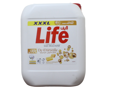 LIFE gel machine savon de marseille 10l