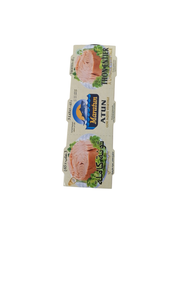 MARATUN  thon a  l'huile vegetale  65g*3