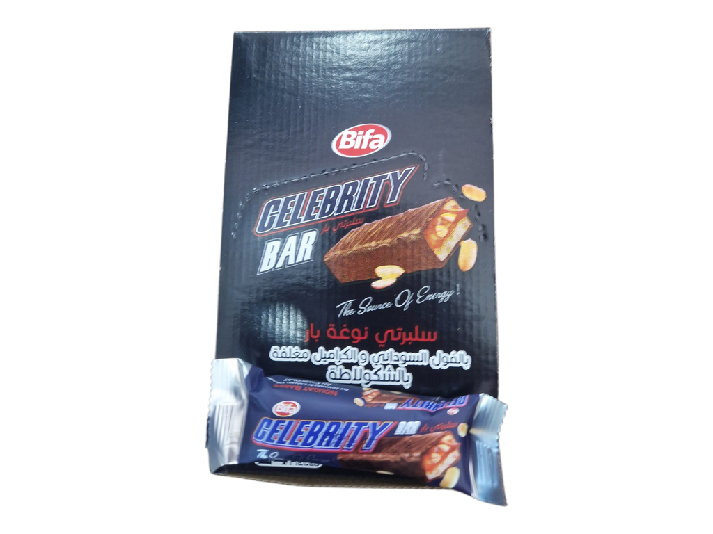 CELEBRITY maxi bar nougua 45grs