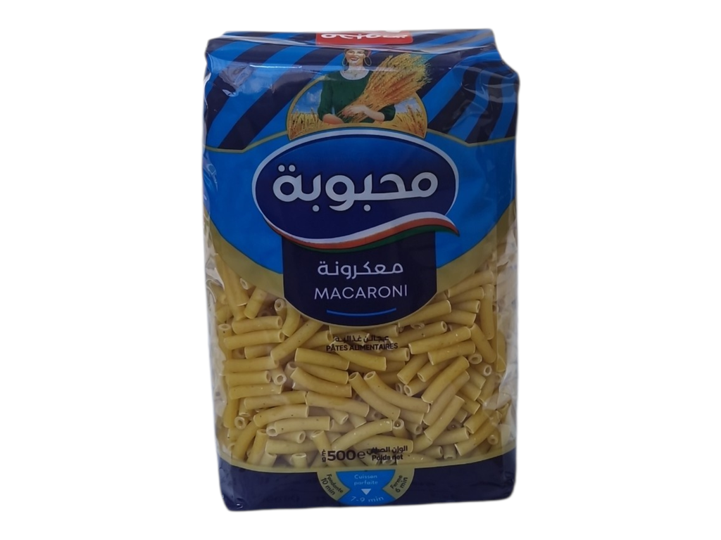 MAHBOUBA macaroni tub lisse 500 g
