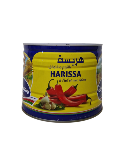 MAHBOUBA harissa a l'ail et épices 1.8kg