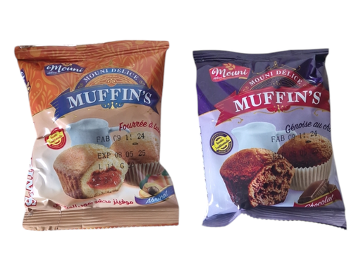 MUFFINS  Madelaine fourrée