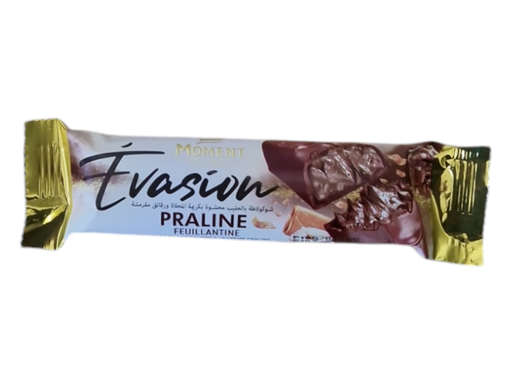 MOMENT bar evasion praline chocolat