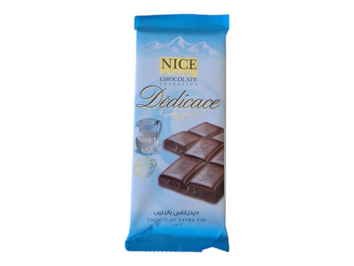 NICE dédicace chocolat au lait 90g