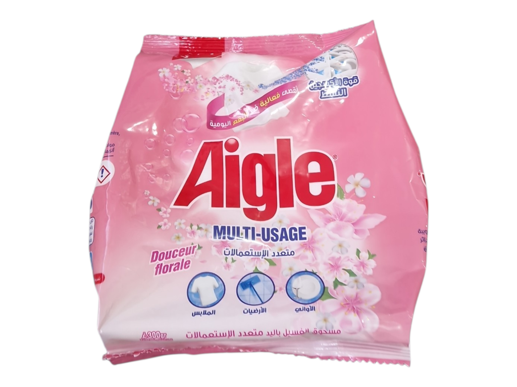 AIGLE poudre a laver pour les mains rose 300 g